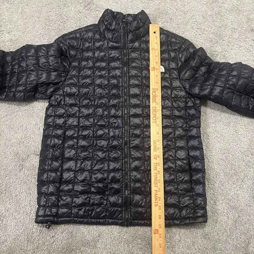 The North Face Black Men’s Medium Thermoball Full Zip Jacket Coat Puffer